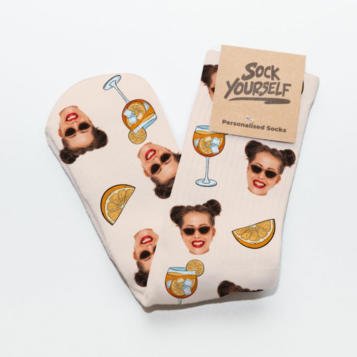 Personalised Aperol Socks