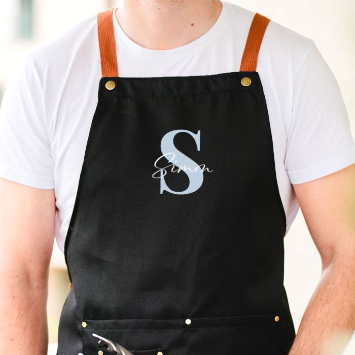 Personalised Apron With Monogram