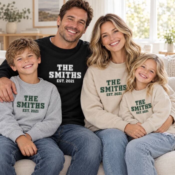 Personalised College Sweatshirt