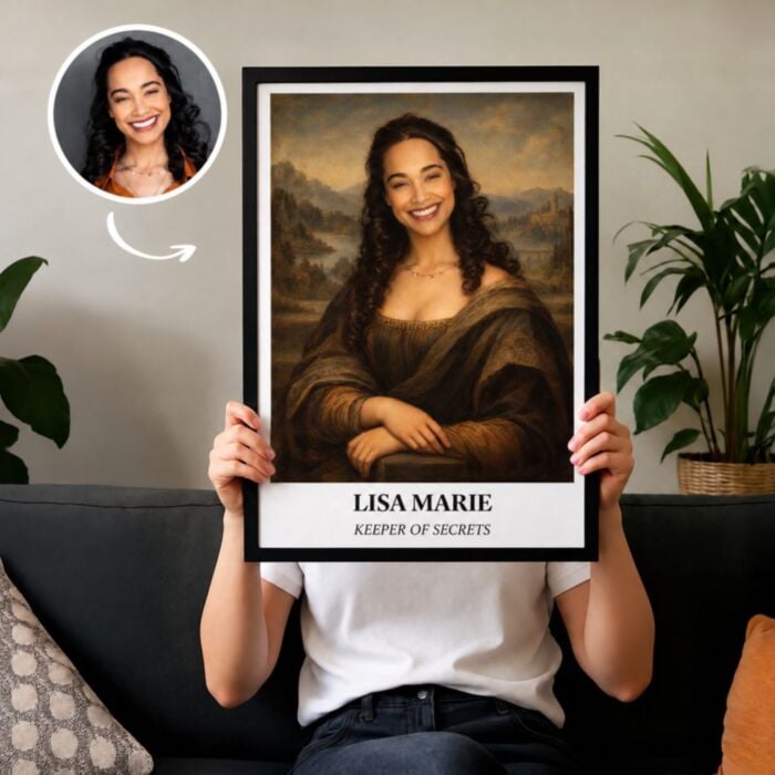 Personalised Painting Poster