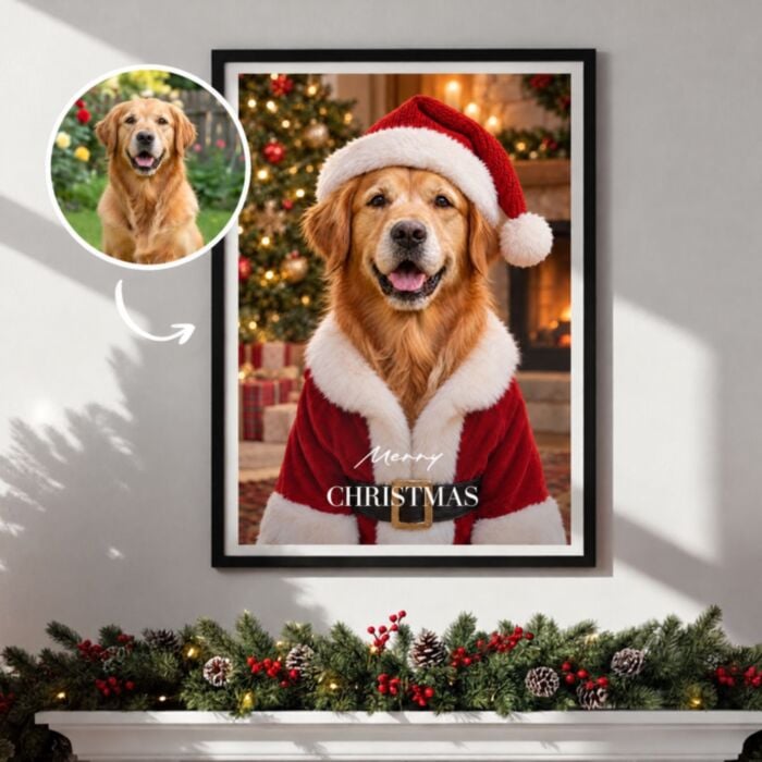 Personalised Pet Poster with Costume