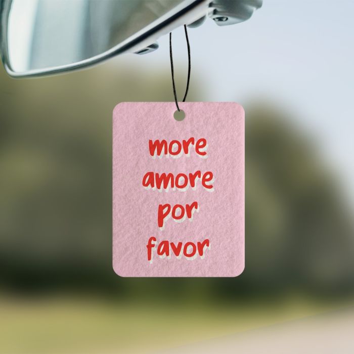 Car Freshener with Quote
