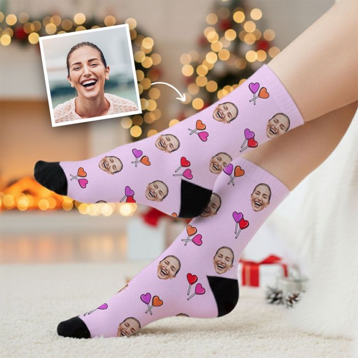Personalised Face Socks with Design