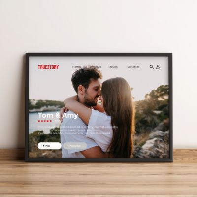 Personalised Netflix-Style Poster