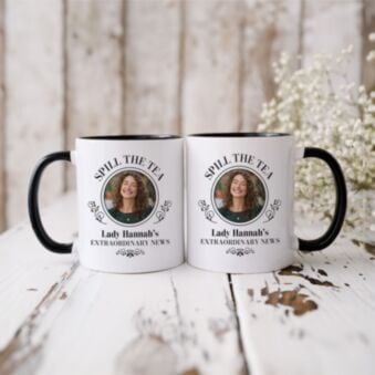 Personalised Spill the Tea Mug