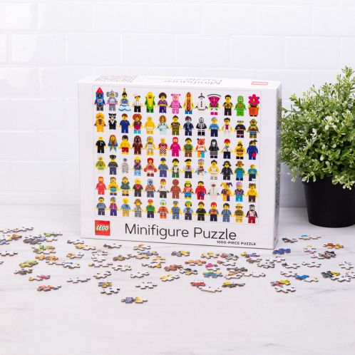 Lego Minifigure 1000 Piece Puzzle