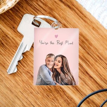 Personalised Toon Yourself Keychain