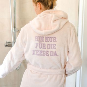 Personalised Varsity Bathrobe - Design