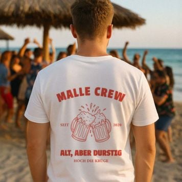 Personalised T-Shirt with Drinks and Text - Shot Glass - Design