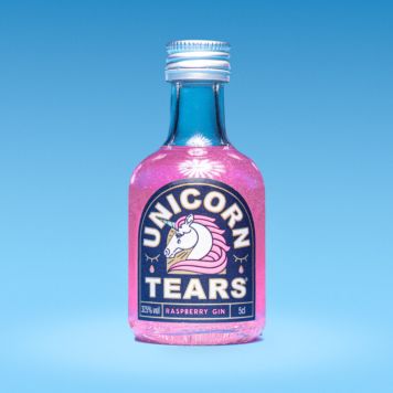 Unicorn Tears® Raspberry Pink Gin Miniature