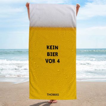 Personalised Beer Towel - Design