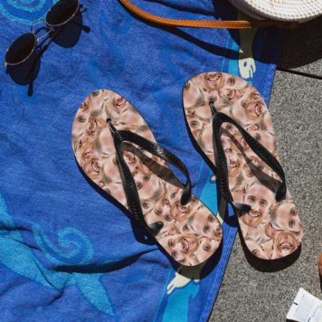 Personalised Face Flip Flops - Design