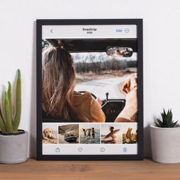 Personalised Photo Gallery Poster - Design