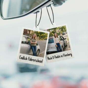 Personalised Polaroid Air Freshener - Design
