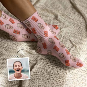 Personalised Face Socks with Design