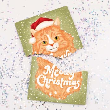 Endless Meowy Christmas Card