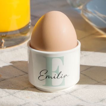 Personalised Monogram Egg Cups - Set of 2 - Design