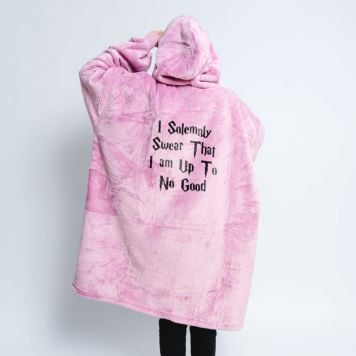 Personalised Message Hooded Blanket