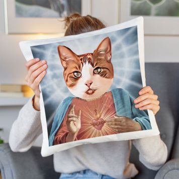 Personalised Saint Yourself Cushion - Design