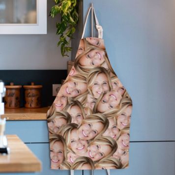 Personalised Face Cooking Apron