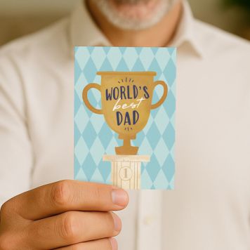 Personalised Father’s Day Greeting Card - Design