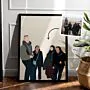 Custom Illustrated 4 Person Poster
