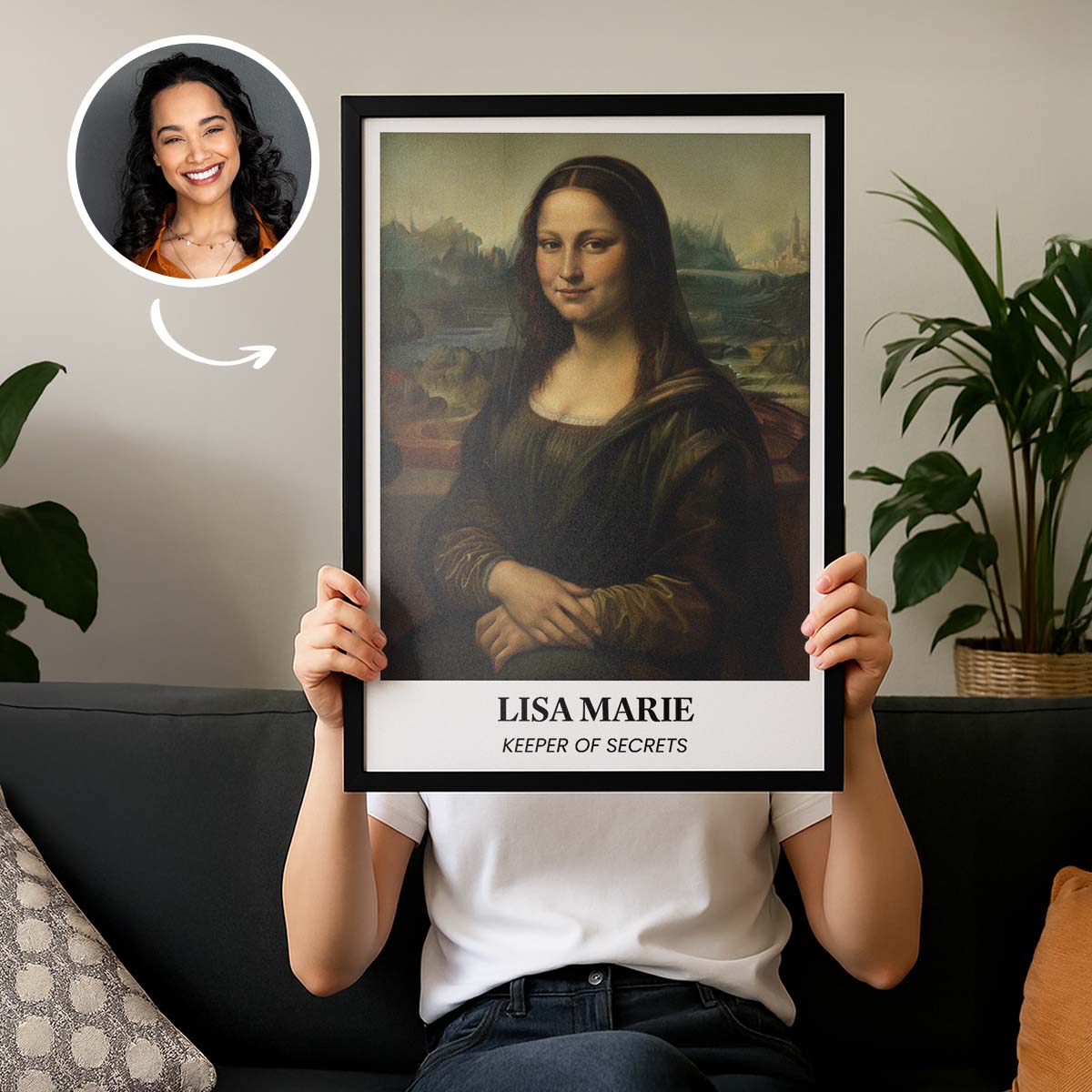 Personalised Painting Poster