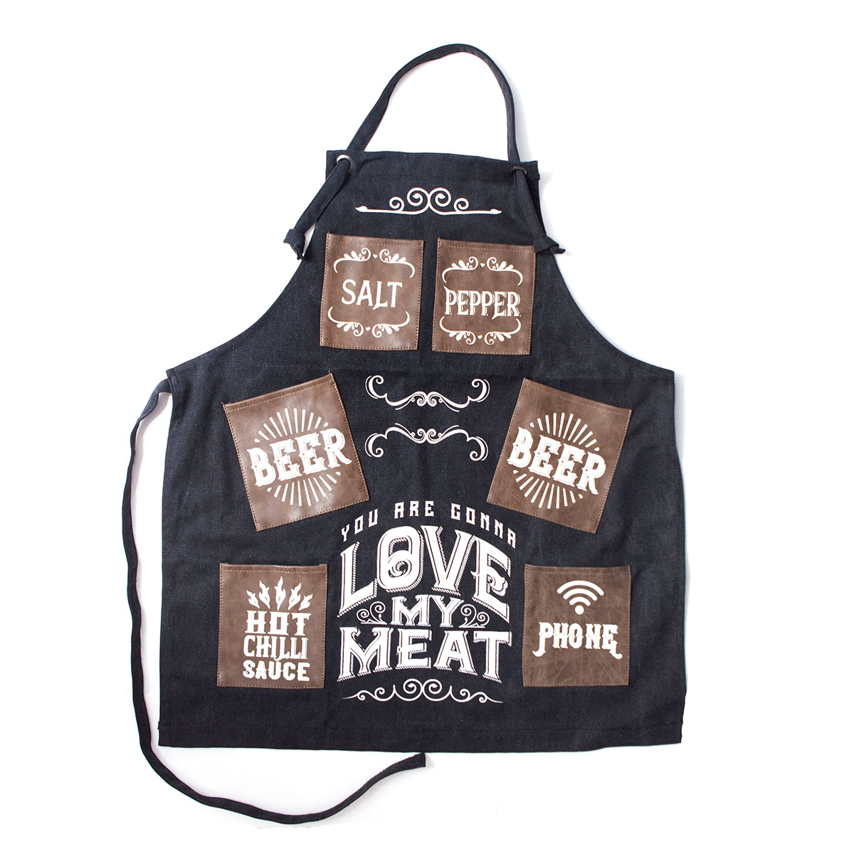 ‘Love My Meat’ BBQ Apron