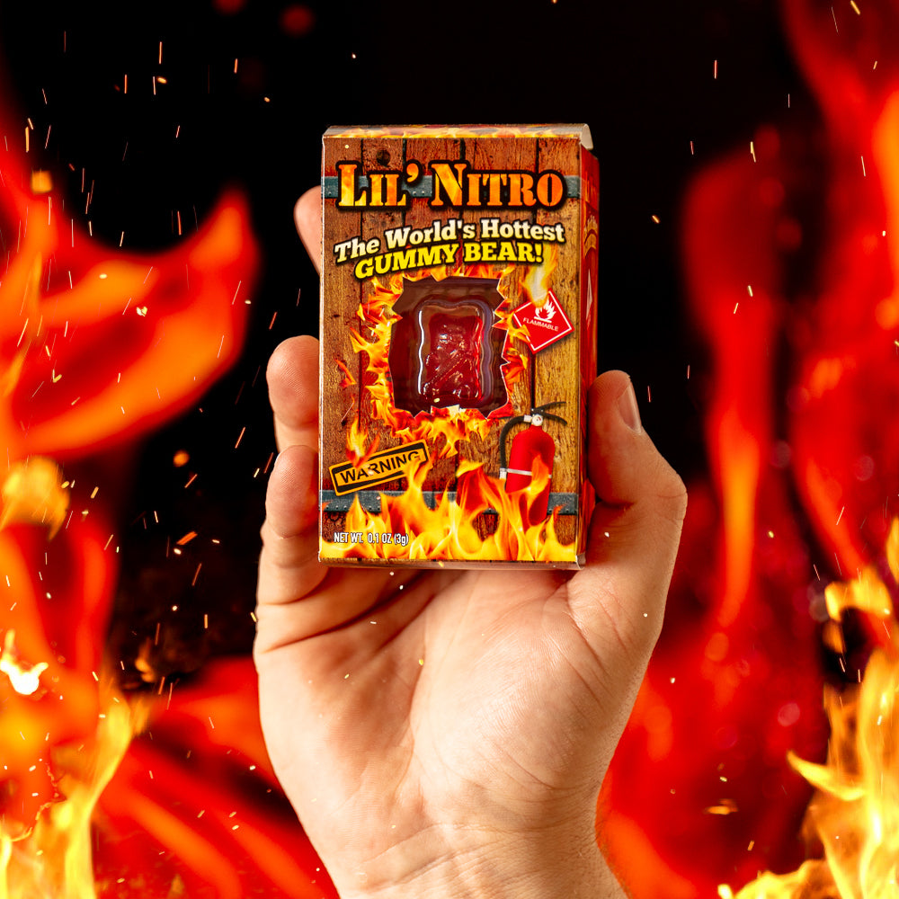 Lil' Nitro The World's HOTTEST Gummy Bear FIREBOX®