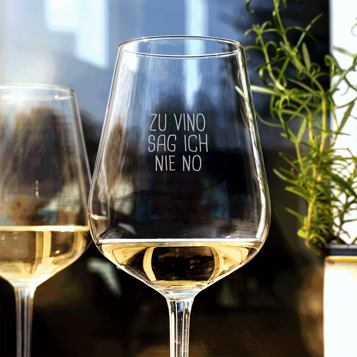 Personalised Wine Glass - Design