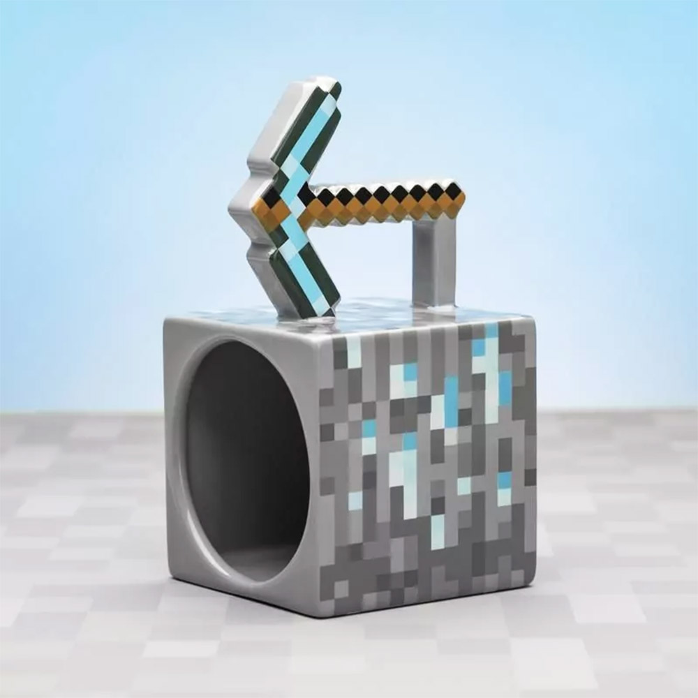 Minecraft Pickaxe Mug