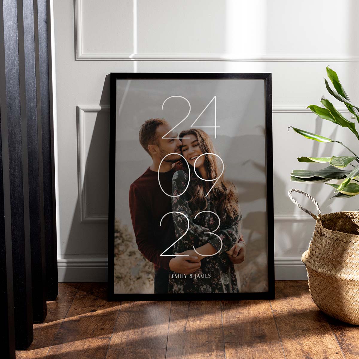 Personalised Poster with Name and Date