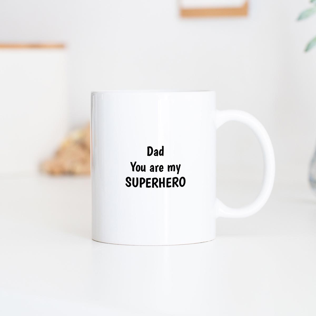 Face Upload Superhero Mug