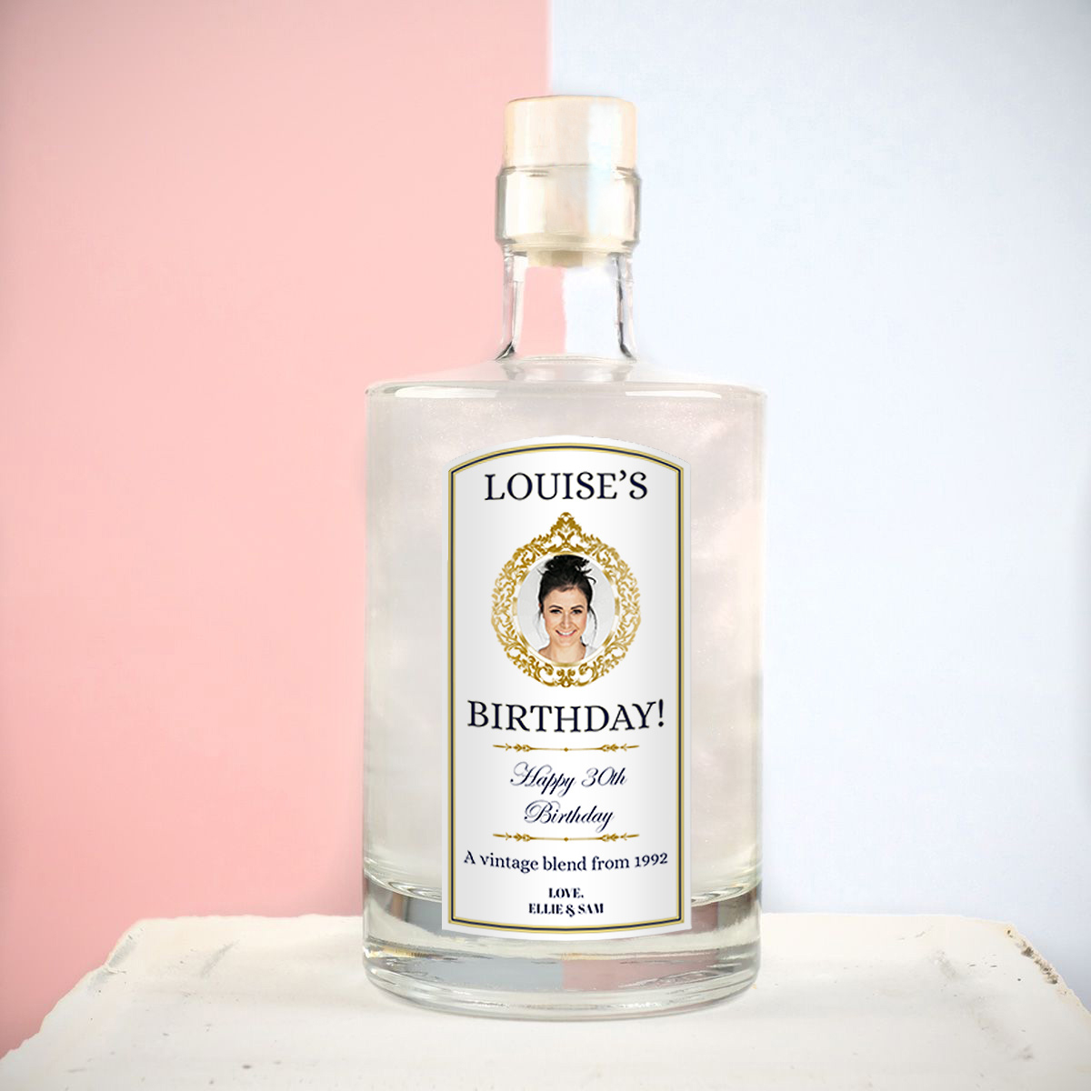 Personalised Birthday Gin