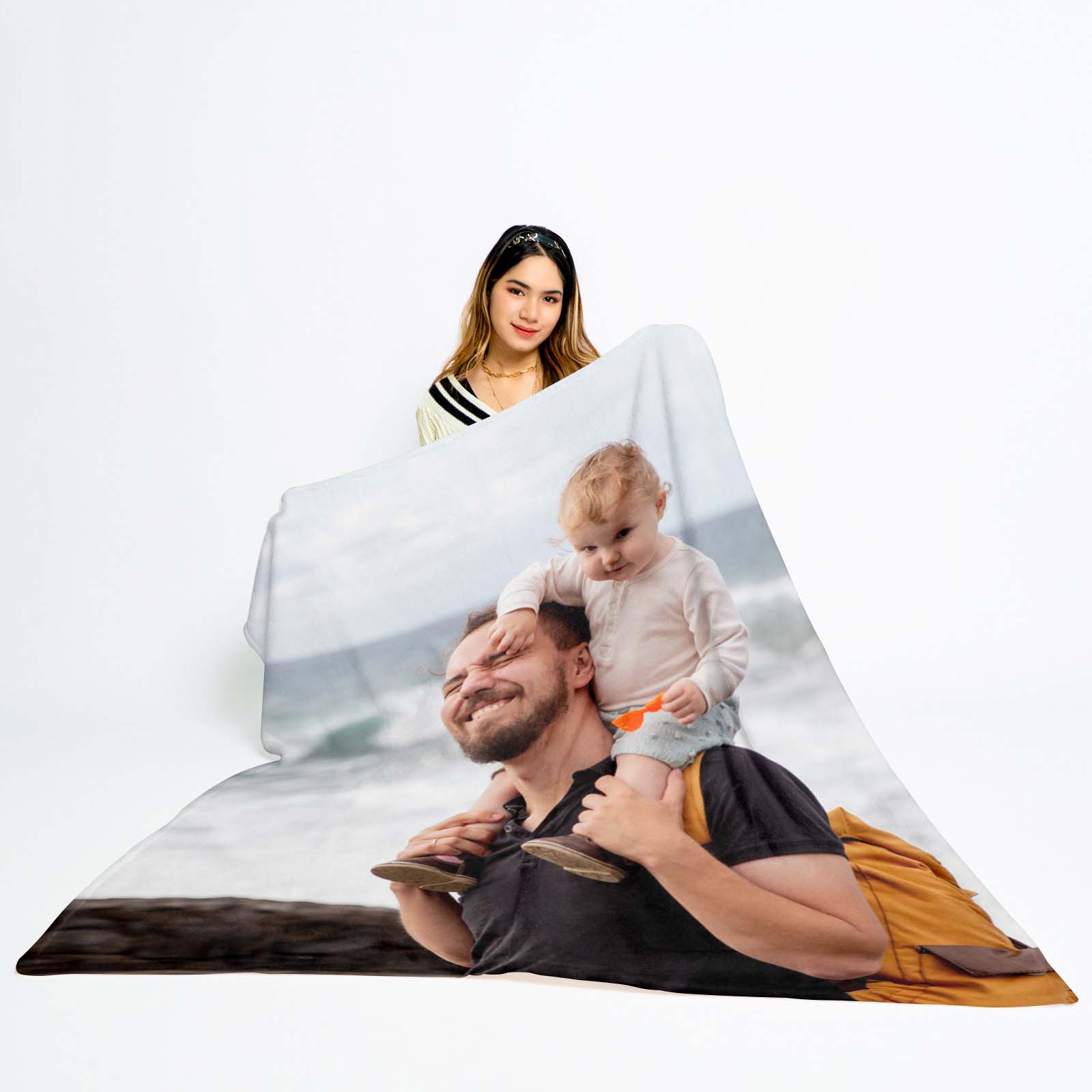 fathers day gifts photo blanket